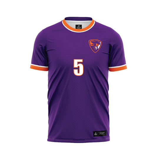 HWS - NCAA Men's Soccer : Quinn Phillips - Purple Soccer Jersey