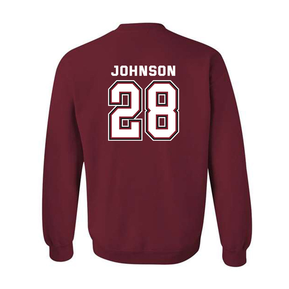 UMass - NCAA Men's Lacrosse : Xander Johnson - Classic Fashion Shersey Crewneck Sweatshirt