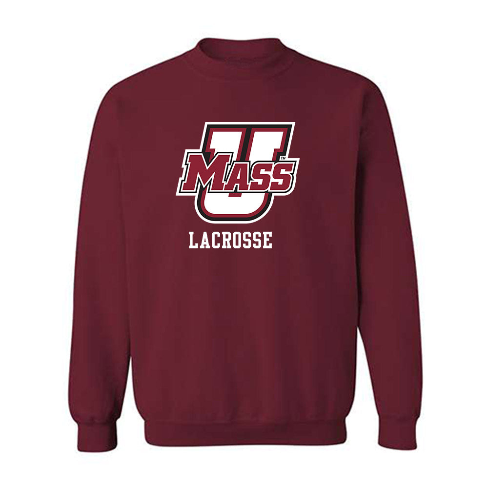 UMass - NCAA Men's Lacrosse : Gavin Begonia - Classic Fashion Shersey Crewneck Sweatshirt-0