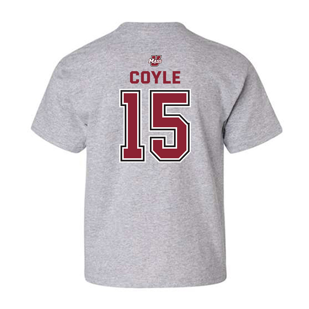 UMass - NCAA Men's Lacrosse : Brendan Coyle - Classic Shersey Youth T-Shirt-1