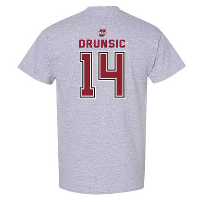 UMass - NCAA Men's Lacrosse : Aiden Drunsic - Classic Shersey T-Shirt-1