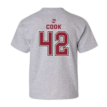 UMass - NCAA Men's Lacrosse : Chance Cook - Classic Shersey Youth T-Shirt-1