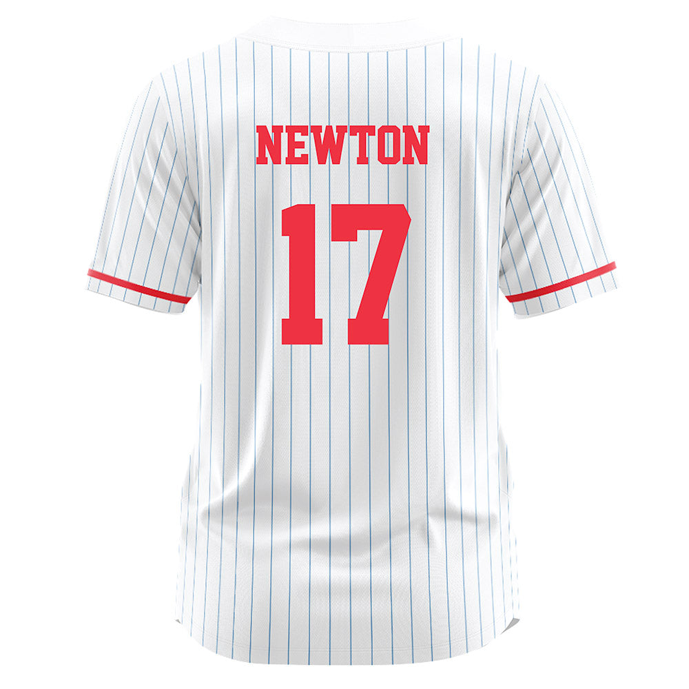 Liberty - NCAA Softball : Taryn Newton - White Pinstripe Jersey-1