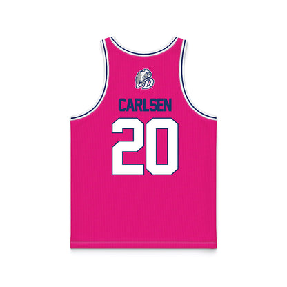 Drake - NCAA Women's Basketball : Lexi Carlsen - Pink Basketball Jersey-1
