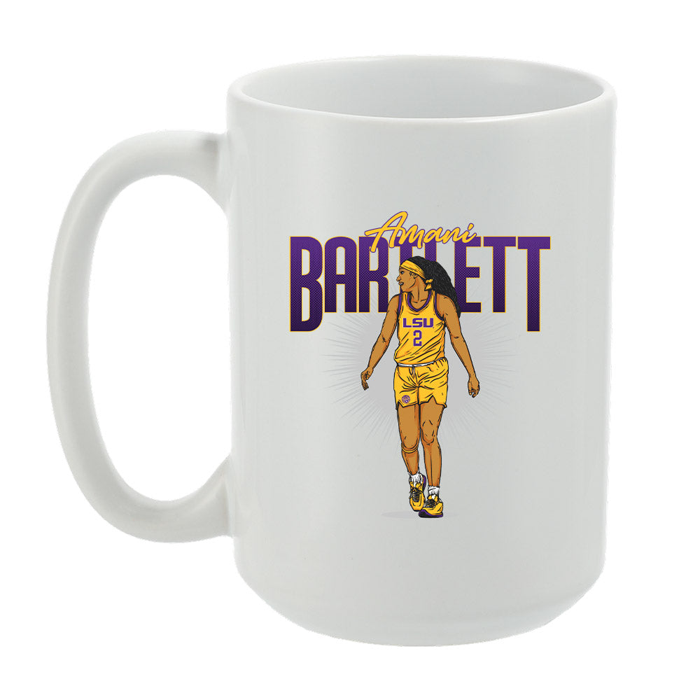 LSU - NCAA Women's Basketball : Amani Bartlett - Mug Individual Caricature