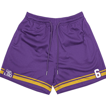 LSU - NCAA Women's Basketball : Divine Bourrage - Shorts-0