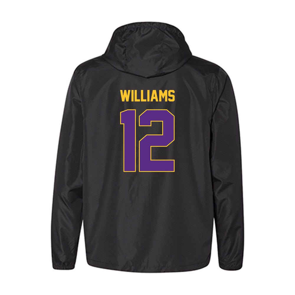 LSU - NCAA Women's Basketball : Mikaylah Williams - Windbreaker-1