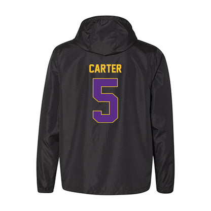 LSU - NCAA Men's Basketball : Cam Carter - Windbreaker