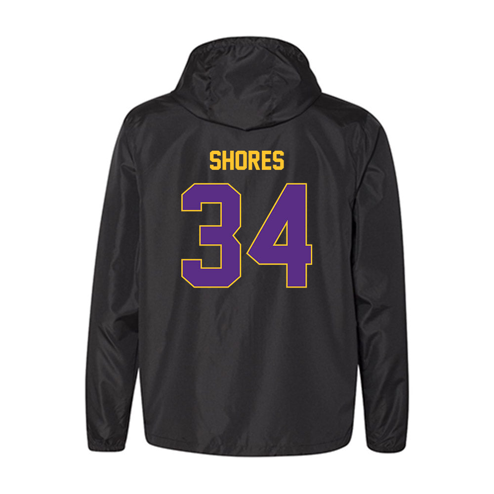 LSU - NCAA Baseball : Chase Shores - Windbreaker Jacket