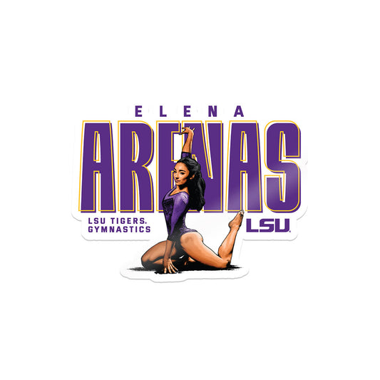 LSU - NCAA Women's Gymnastics : Elena Arenas - Sticker