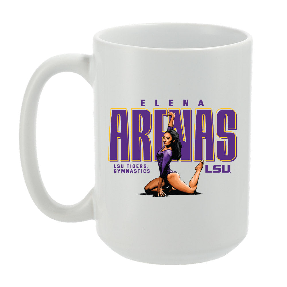 LSU - NCAA Women's Gymnastics : Elena Arenas - Mug