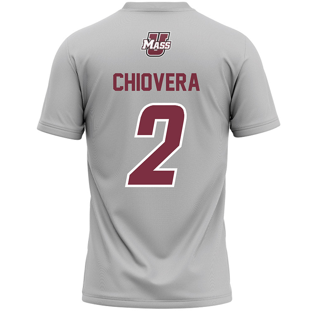 UMass - NCAA Men's Lacrosse : Giuseppe Chiovera - Grey Lacrosse Jersey