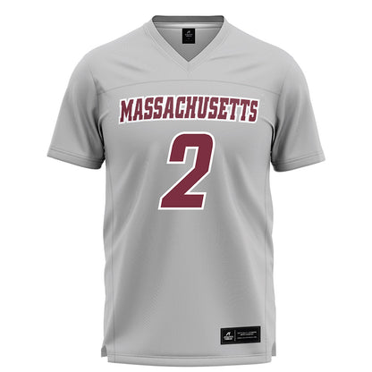 UMass - NCAA Men's Lacrosse : Giuseppe Chiovera - Grey Lacrosse Jersey