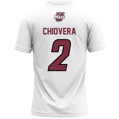 UMass - NCAA Men's Lacrosse : Giuseppe Chiovera - White Lacrosse Jersey