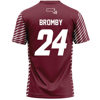 UMass - NCAA Women's Lacrosse : Reese Bromby - Burgundy Lacrosse Jersey -1