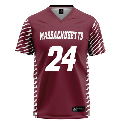 UMass - NCAA Women's Lacrosse : Reese Bromby - Burgundy Lacrosse Jersey -0