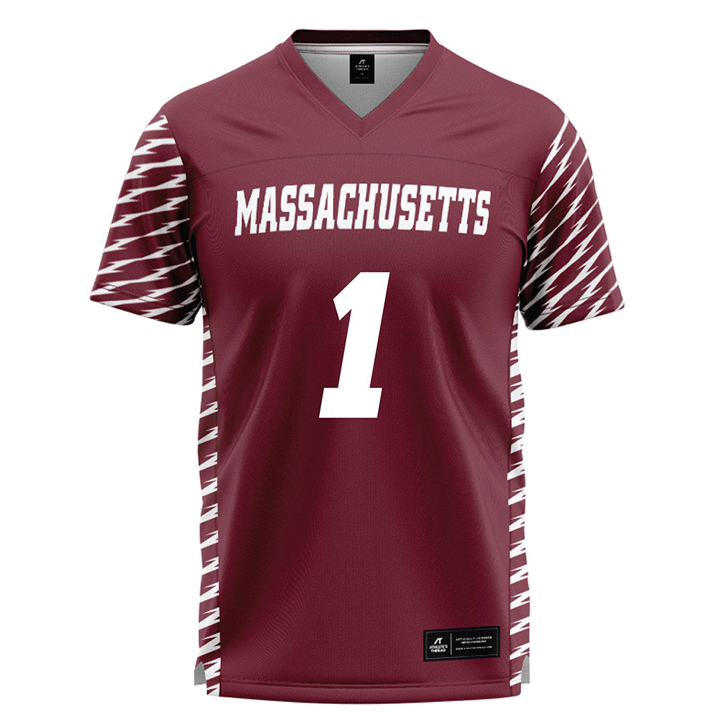 UMass - NCAA Women's Lacrosse : Jeilinne Bonilla - Burgundy Lacrosse Jersey