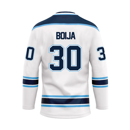 Maine - NCAA Men's Ice Hockey : Albin Boija - White Hockey Jersey-1