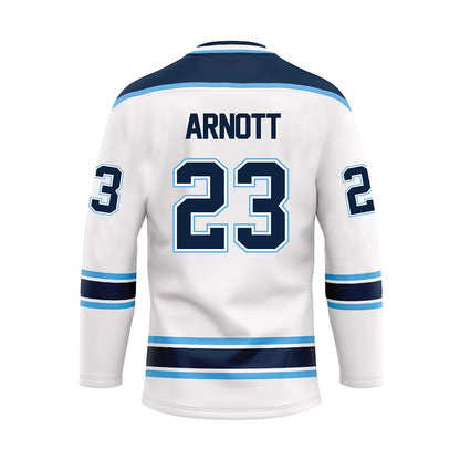 Maine - NCAA Men's Ice Hockey : Grayson Arnott - White Hockey Jersey