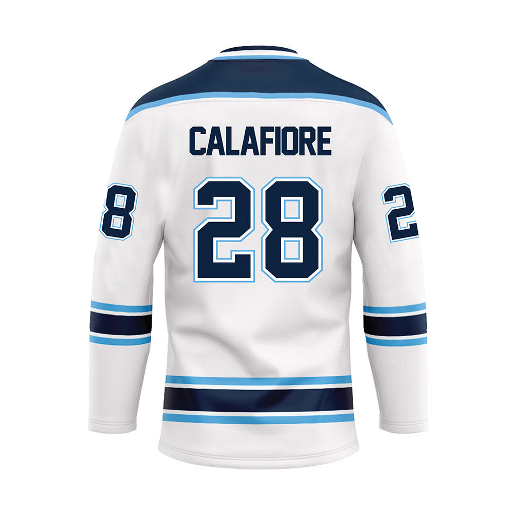 Maine - NCAA Men's Ice Hockey : Anthony Calafiore - White Hockey Jersey