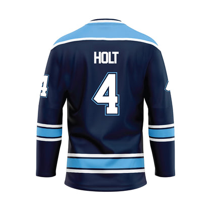 Maine - NCAA Men's Ice Hockey : Brandon Holt - Dark Blue Hockey Jersey