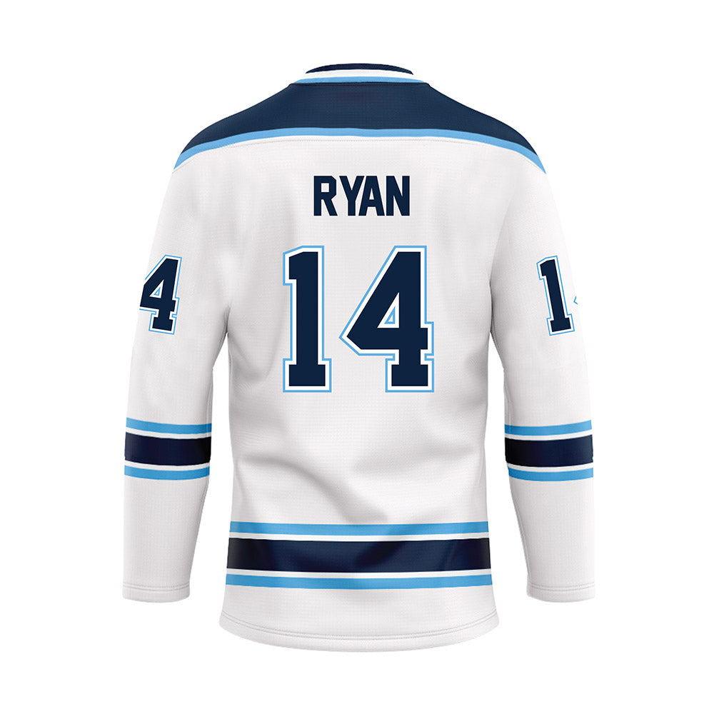 Maine - NCAA Women's Ice Hockey : Haley Ryan - White Hockey Jersey-1