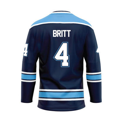 Maine - NCAA Women's Ice Hockey : Jaidyn Britt - Blue Hockey Jersey