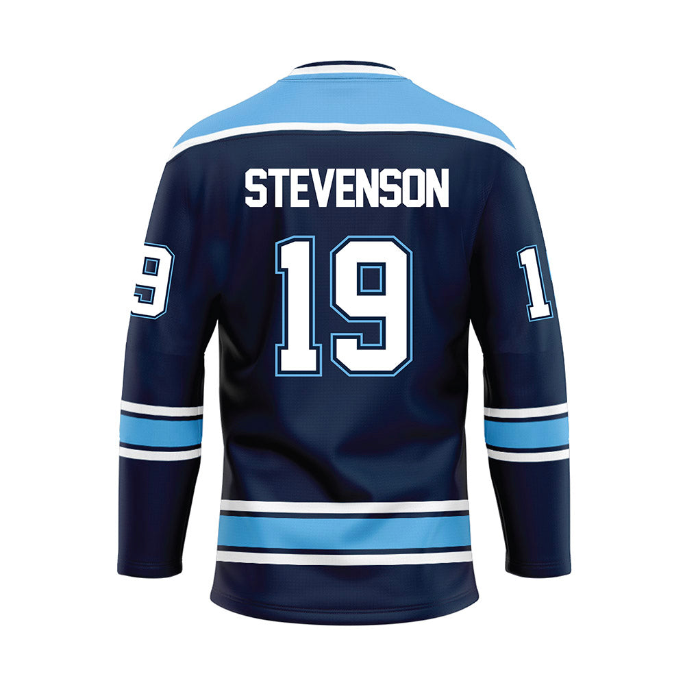 Maine - NCAA Women's Ice Hockey : Ava Stevenson - Blue Hockey Jersey-1