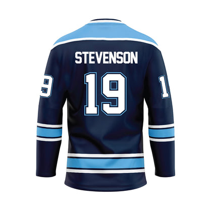 Maine - NCAA Women's Ice Hockey : Ava Stevenson - Blue Hockey Jersey-1