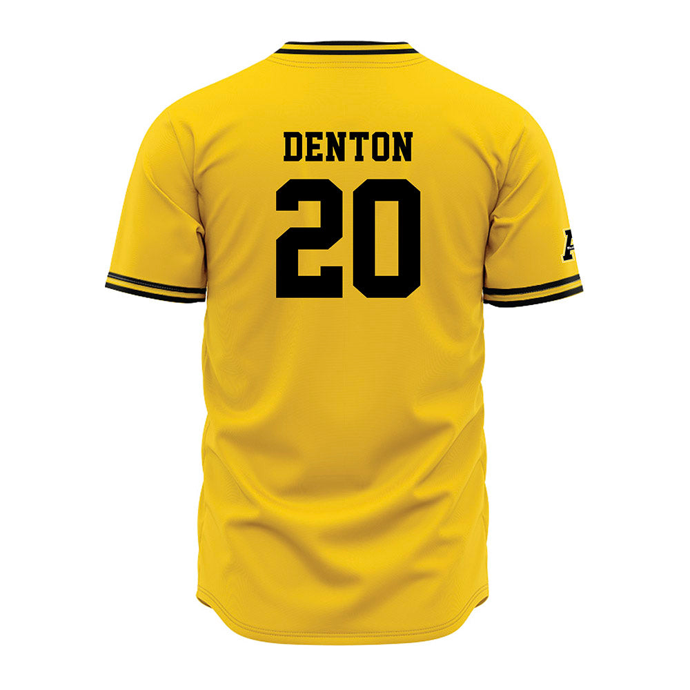 App State - NCAA Baseball : Colton Denton - Replica Jersey Jersey-1
