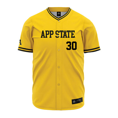 App State - NCAA Baseball : Mason Middleton - Replica Jersey Jersey-0