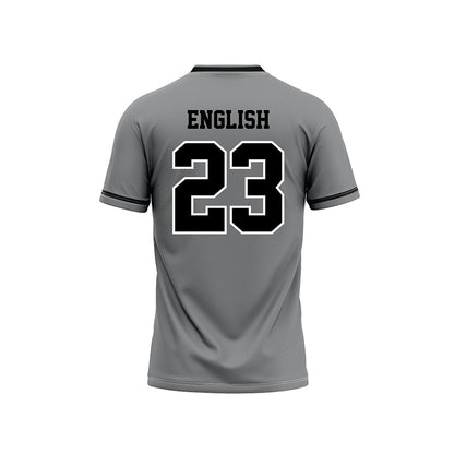 App State - NCAA Softball : Kate English - Grey Jersey-1