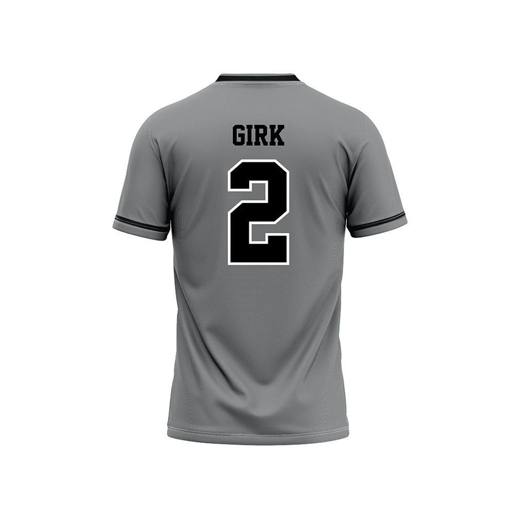 App State - NCAA Softball : Julia Girk - Grey Baseball Jersey-1