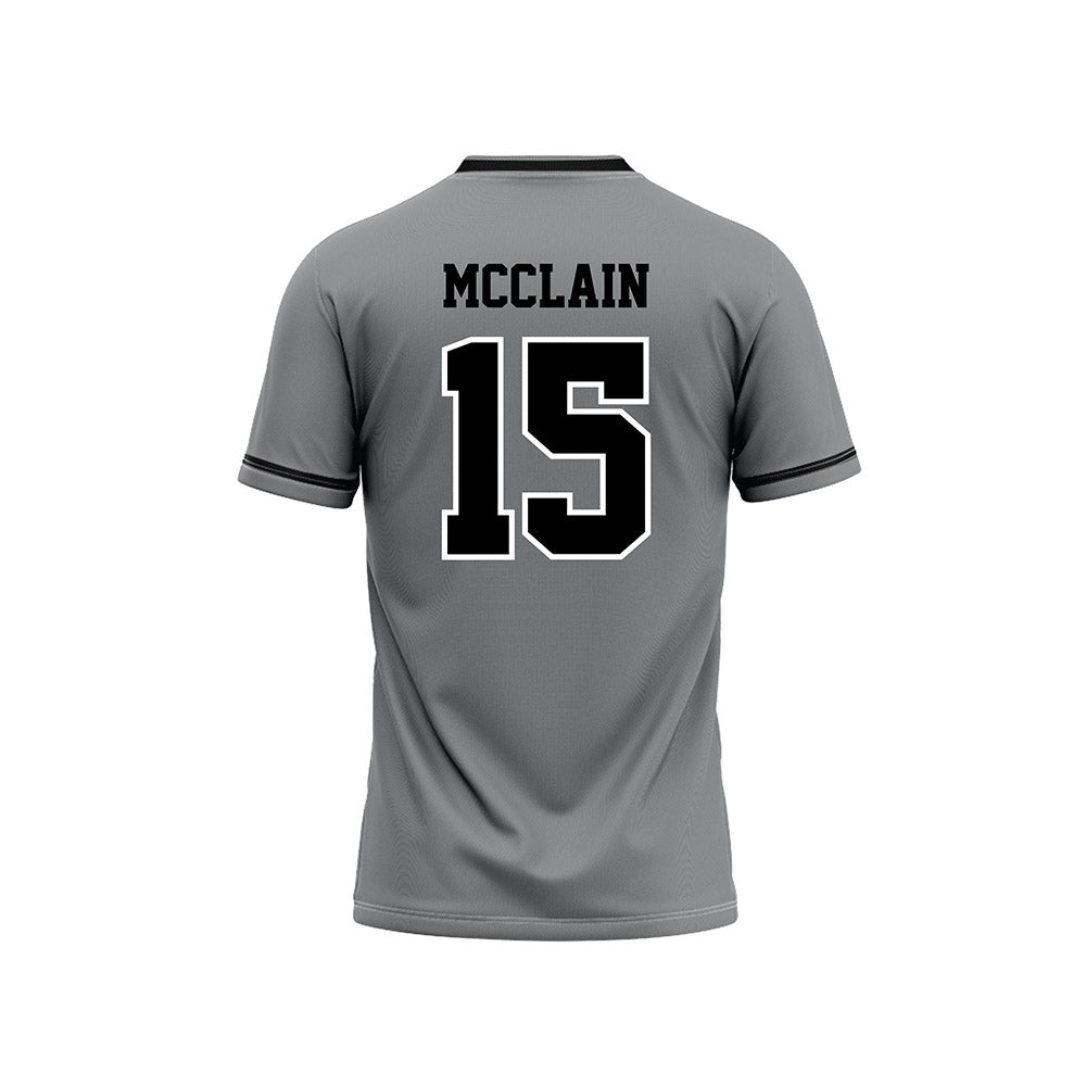 App State - NCAA Softball : Makayla Mcclain - Grey Jersey-1
