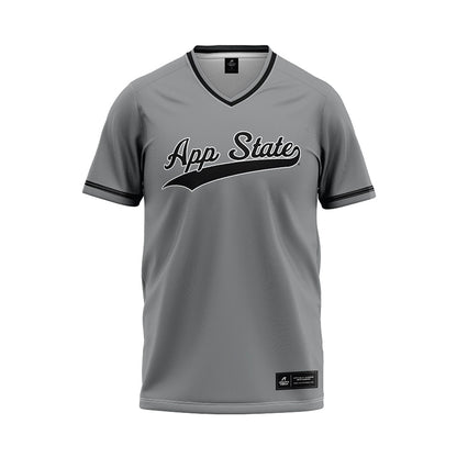 App State - NCAA Softball : Julia Girk - Grey Baseball Jersey-0