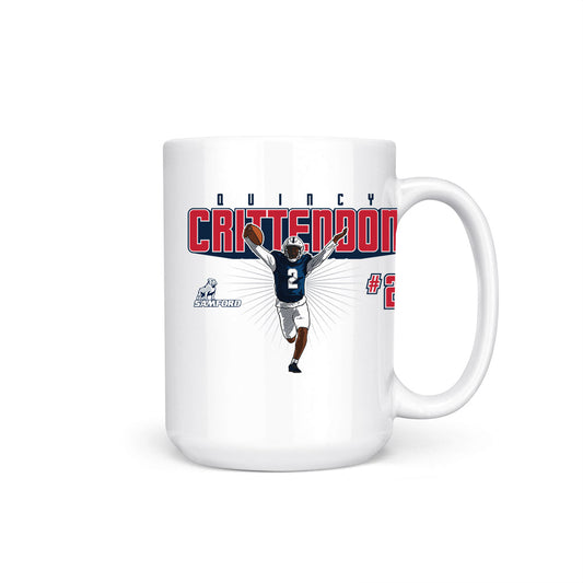 Samford - NCAA Football : Quincy Crittendon - Caricature Coffee Mug-0