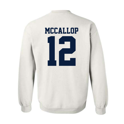 UC Berkeley - NCAA Women's Basketball : Grace McCallop - Sports Shersey Crewneck Sweatshirt-1