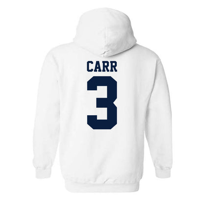 UC Berkeley - NCAA Men's Basketball : TT Carr - Sports Shersey Hooded Sweatshirt-1