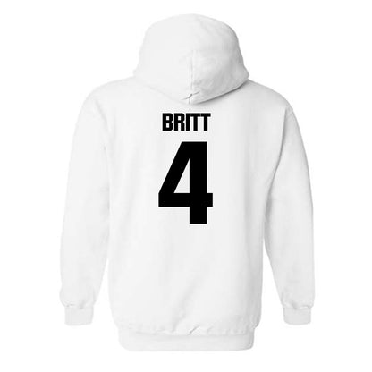 Maine - NCAA Women's Ice Hockey : Jaidyn Britt - Classic Fashion Shersey Hooded Sweatshirt