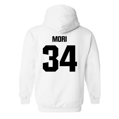 Maine - NCAA Women's Basketball : Mackenzie Mori - Classic Fashion Shersey Hooded Sweatshirt-1