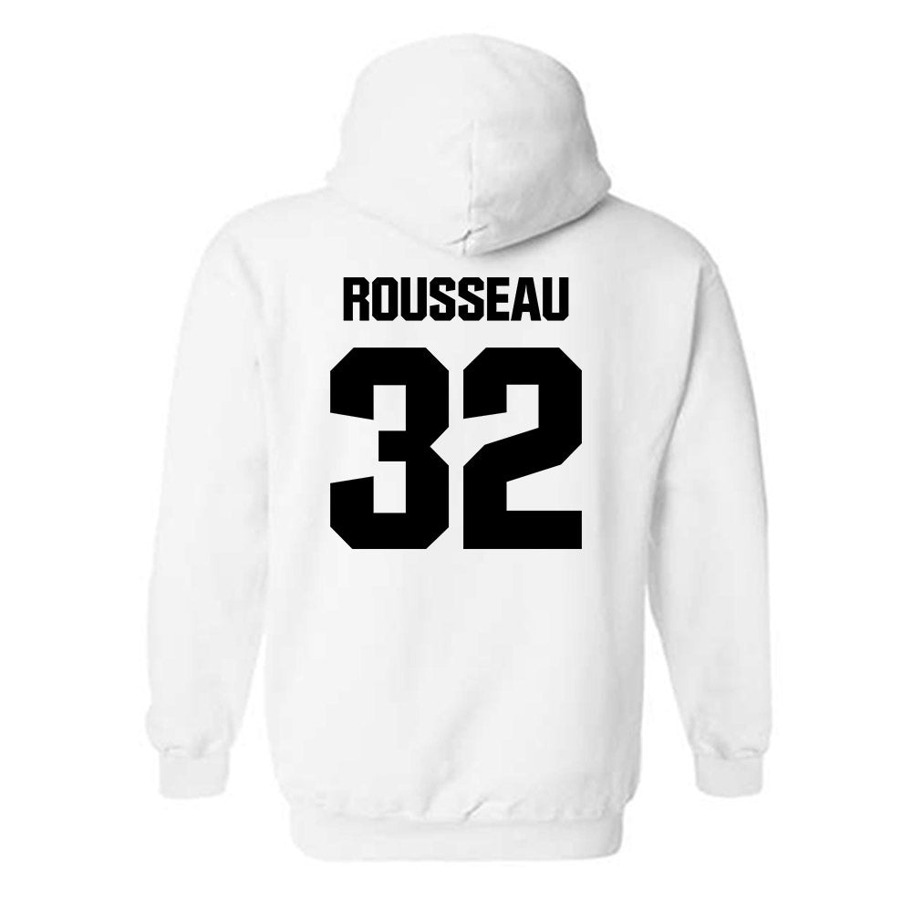 Maine - NCAA Men's Ice Hockey : Mathis Rousseau - Classic Fashion Shersey Hooded Sweatshirt-1