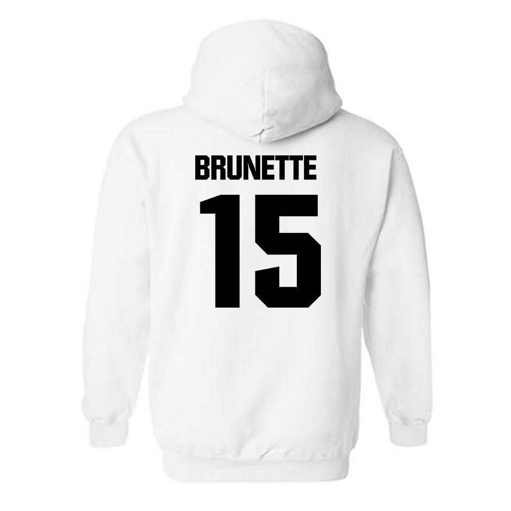 Maine - NCAA Women's Ice Hockey : Danielle Brunette - Classic Fashion Shersey Hooded Sweatshirt-1