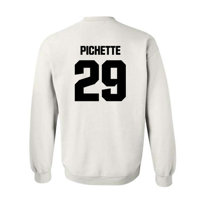 Maine - NCAA Men's Ice Hockey : Thomas Pichette - Classic Fashion Shersey Crewneck Sweatshirt