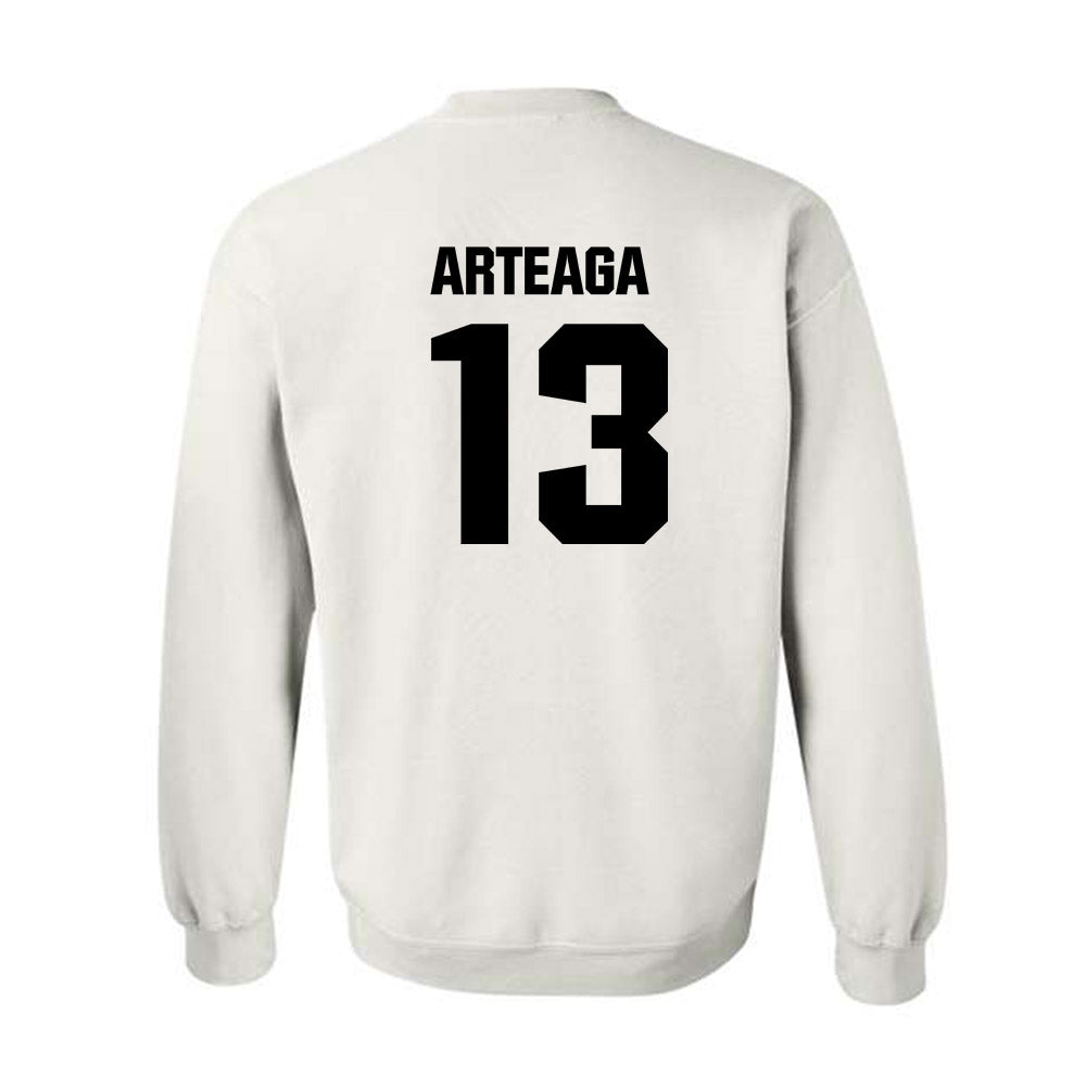 Maine - NCAA Football : Aaron Arteaga - Classic Fashion Shersey Crewneck Sweatshirt-1