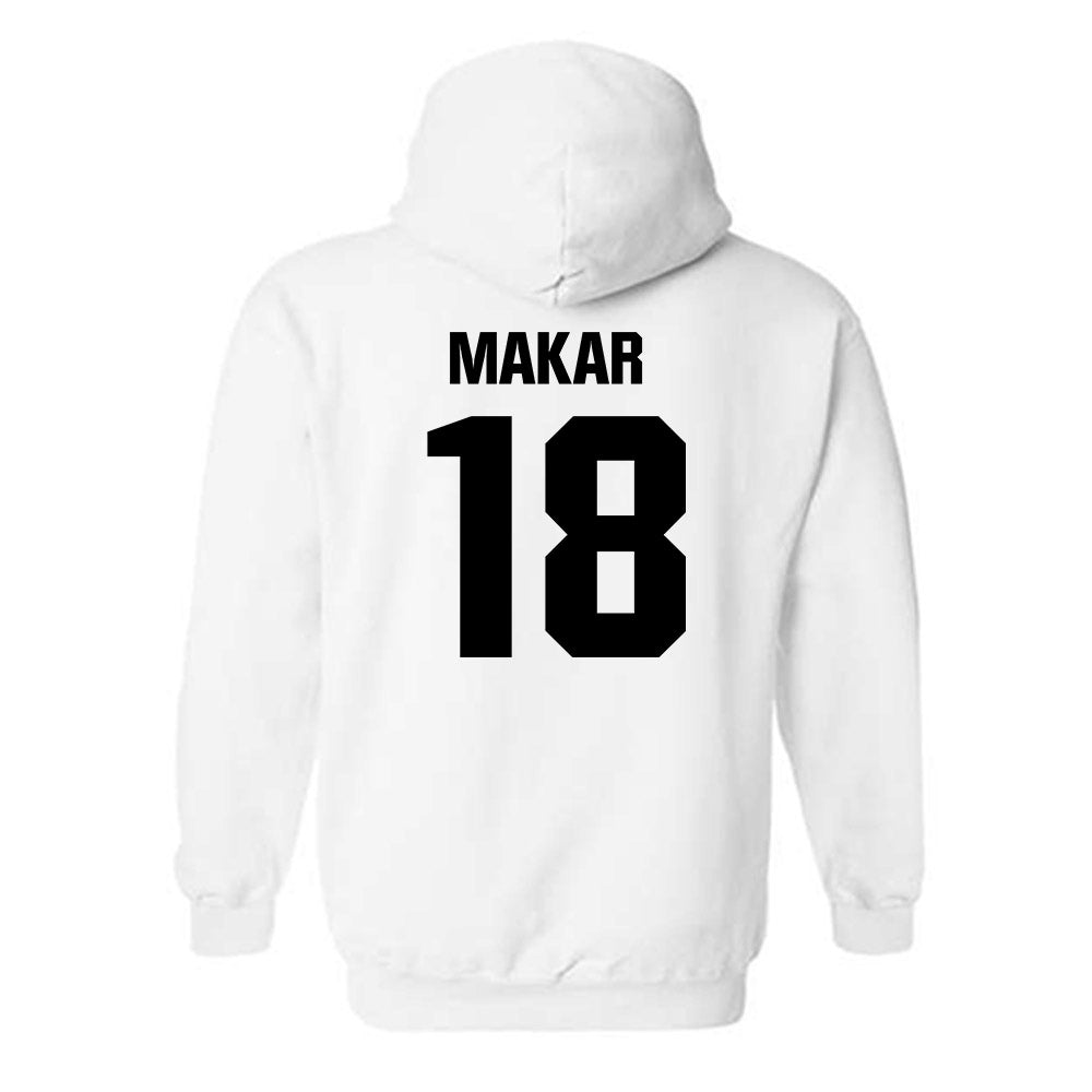 Maine - NCAA Men's Ice Hockey : Taylor Makar - Classic Fashion Shersey Hooded Sweatshirt