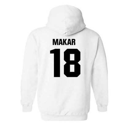 Maine - NCAA Men's Ice Hockey : Taylor Makar - Classic Fashion Shersey Hooded Sweatshirt