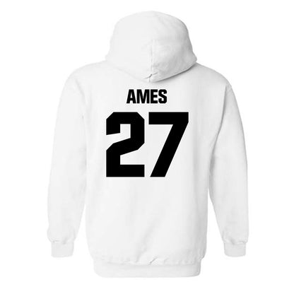 Maine - NCAA Women's Soccer : Amelia Ames - Classic Fashion Shersey Hooded Sweatshirt-1