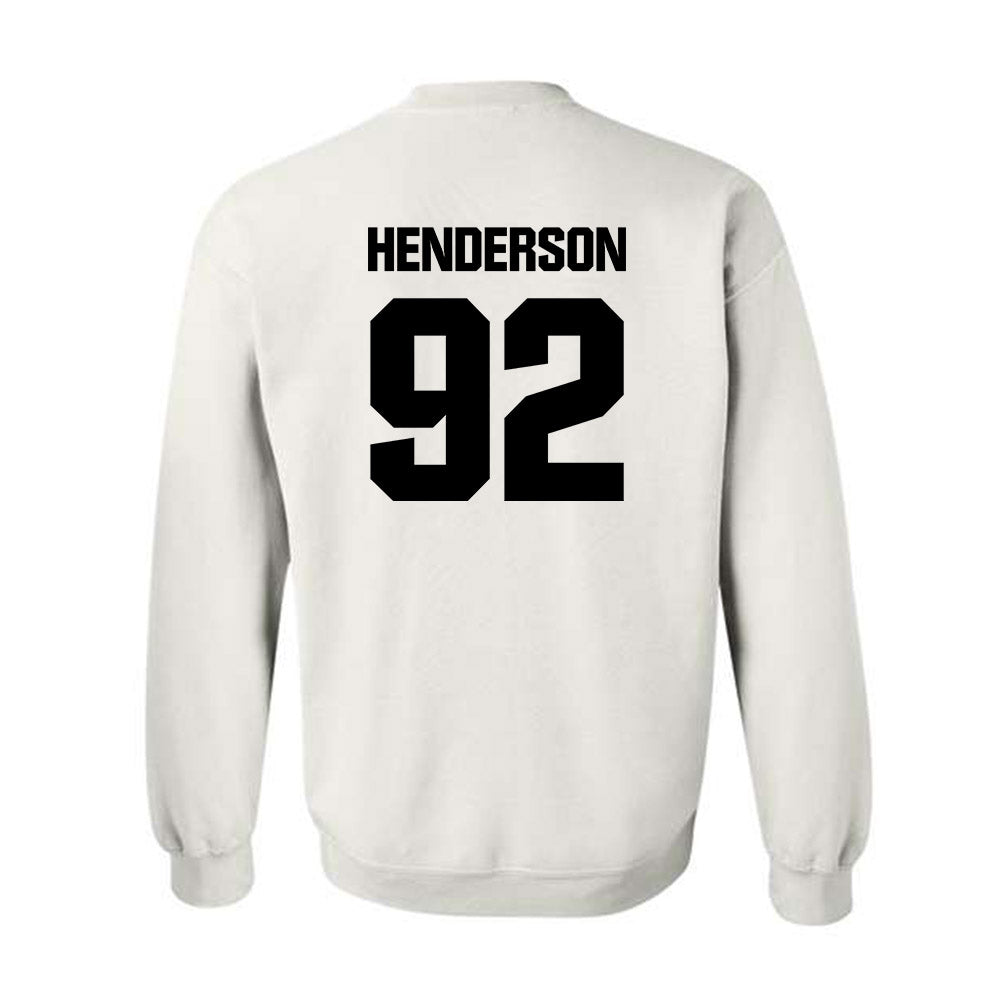 Maine - NCAA Football : Izaiah Henderson - Classic Fashion Shersey Crewneck Sweatshirt