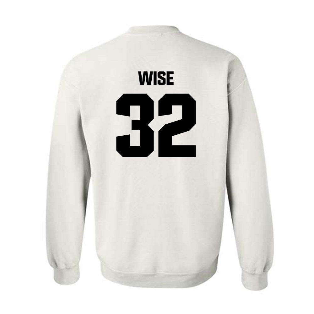 Maine - NCAA Football : Bryceson Wise - Classic Fashion Shersey Crewneck Sweatshirt-1