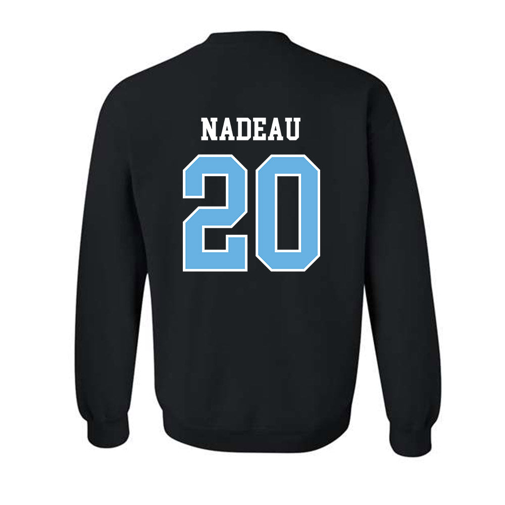 Maine - NCAA Men's Ice Hockey : Joshua Nadeau - Classic Shersey Crewneck Sweatshirt